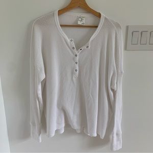 Longsleeve Waffle Henley